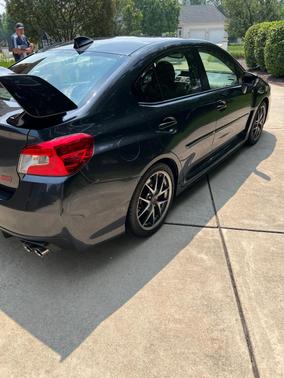 Gray 2015 Subaru WRX STI Limited