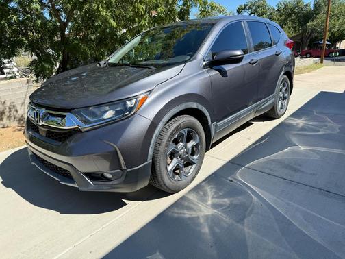 Gray 2019 Honda CR-V EX