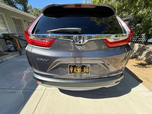 Gray 2019 Honda CR-V EX