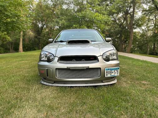 Gray 2005 Subaru Impreza WRX Sti