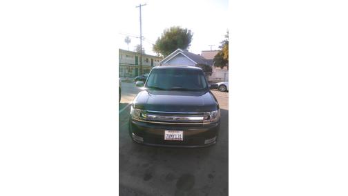 Black 2014 Ford Flex SEL