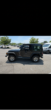 Black 2003 Jeep Wrangler Sport