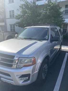 Silver 2017 Ford Expedition XLT