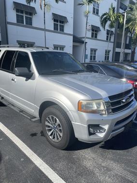 Silver 2017 Ford Expedition XLT