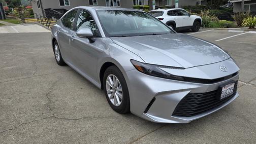 Silver 2025 Toyota Camry LE