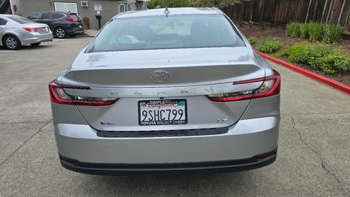 Silver 2025 Toyota Camry LE