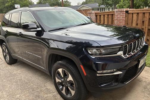 Blue 2022 Jeep Grand Cherokee 4xe Base