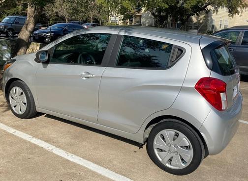 Silver 2017 Chevrolet Spark LS
