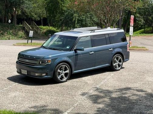 Blue 2016 Ford Flex Limited w/EcoBoost