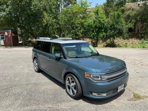 Blue 2016 Ford Flex Limited w/EcoBoost