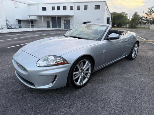 Silver 2011 Jaguar XK Base