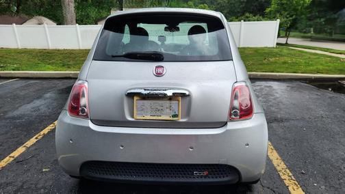 Silver 2013 FIAT 500e Battery Electric