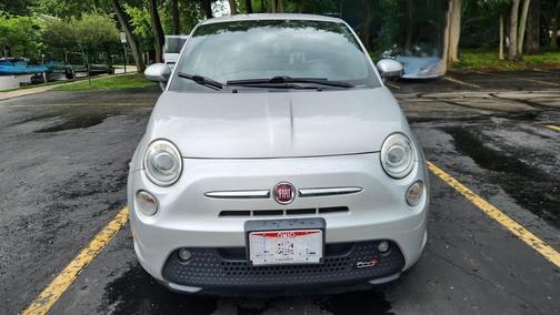 Silver 2013 FIAT 500e Battery Electric