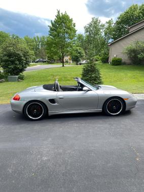 Silver 2000 Porsche Boxster Boxster S