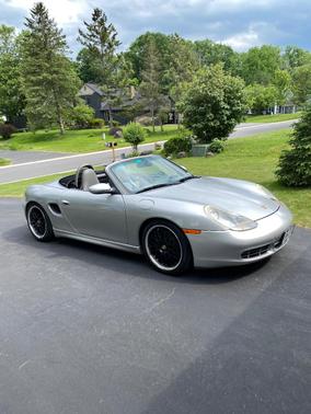 Silver 2000 Porsche Boxster Boxster S