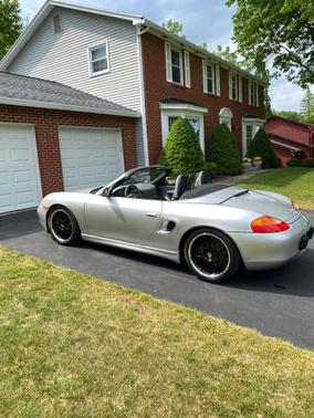 Silver 2000 Porsche Boxster Boxster S