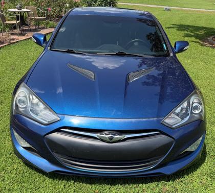 Blue 2016 Hyundai Genesis Coupe 3.8 Ultimate