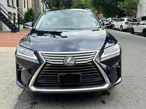 Blue 2017 Lexus RX 450h Base