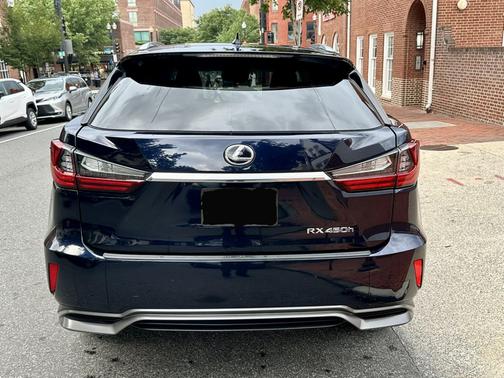 Blue 2017 Lexus RX 450h Base