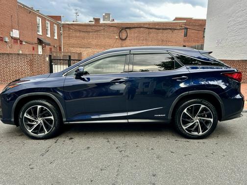 Blue 2017 Lexus RX 450h Base