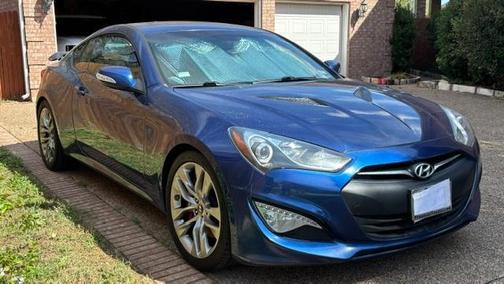 Blue 2016 Hyundai Genesis Coupe 3.8 Ultimate