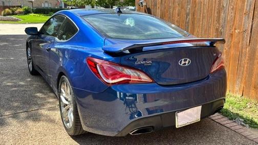 Blue 2016 Hyundai Genesis Coupe 3.8 Ultimate