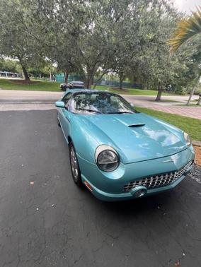 Blue 2002 Ford Thunderbird Deluxe
