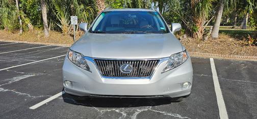 Silver 2010 Lexus RX 350 Base