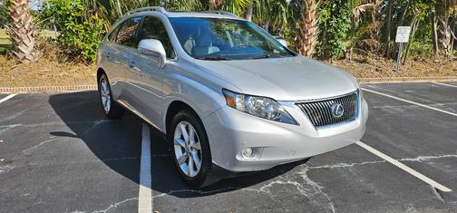 Silver 2010 Lexus RX 350 Base