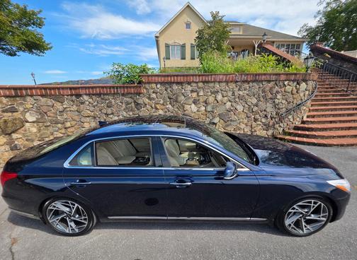 Blue 2018 Genesis G90 3.3T Premium
