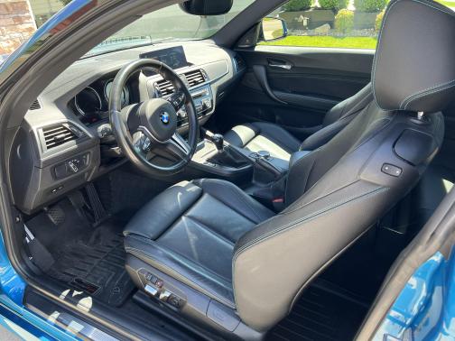 Blue 2018 BMW M2 Base
