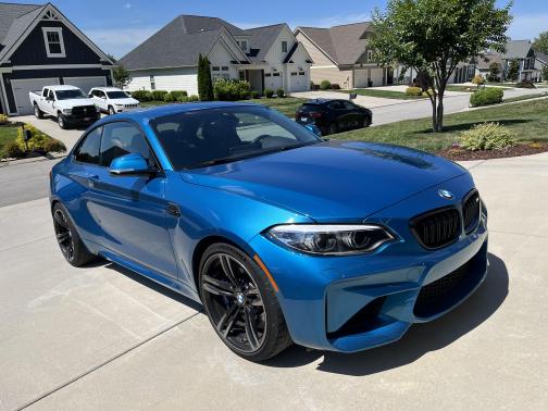 Blue 2018 BMW M2 Base