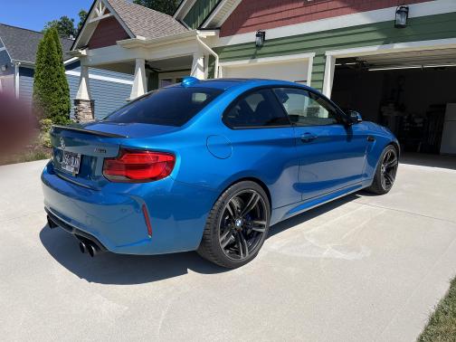 Blue 2018 BMW M2 Base