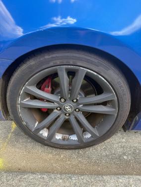 Blue 2010 Hyundai Genesis Coupe 3.8 Track