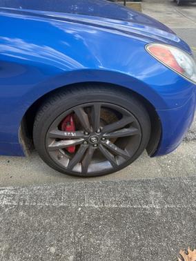 Blue 2010 Hyundai Genesis Coupe 3.8 Track