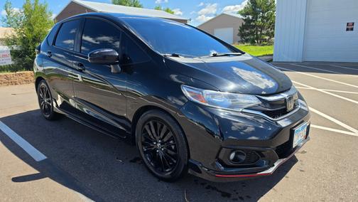 Black 2018 Honda Fit Sport