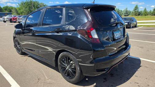 Black 2018 Honda Fit Sport