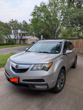 Silver 2010 Acura MDX 3.7L Advance