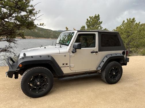 Silver 2009 Jeep Wrangler X