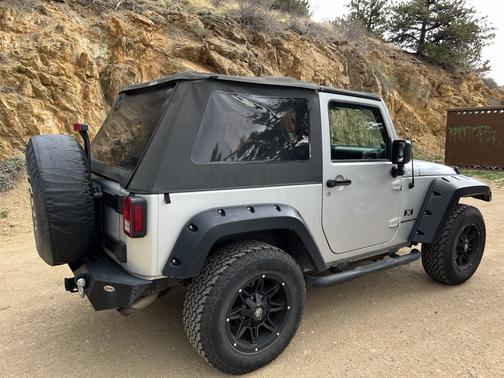 Silver 2009 Jeep Wrangler X