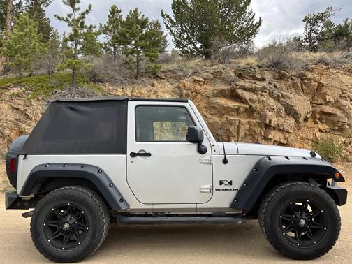 Silver 2009 Jeep Wrangler X