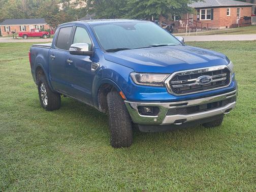 Blue 2020 Ford Ranger Lariat