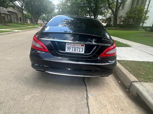 Black 2012 Mercedes-Benz CLS-Class CLS 550