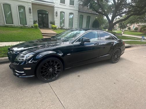 Black 2012 Mercedes-Benz CLS-Class CLS 550