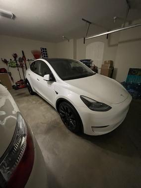 White 2021 Tesla Model Y Performance