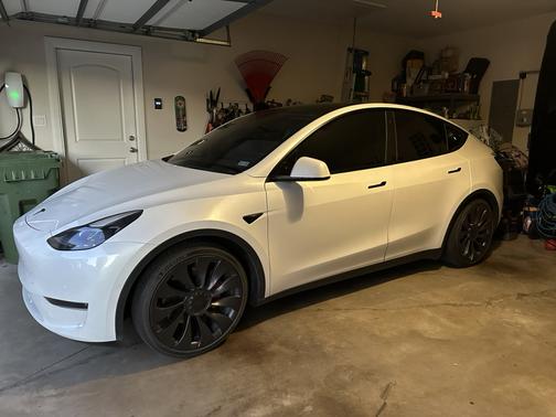 White 2021 Tesla Model Y Performance