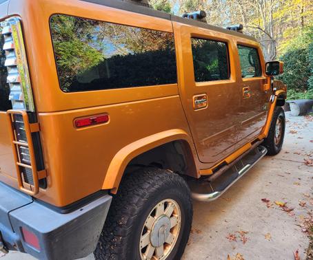 Orange 2006 Hummer H2 Base