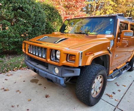 Orange 2006 Hummer H2 Base