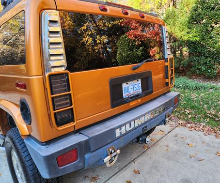 Orange 2006 Hummer H2 Base