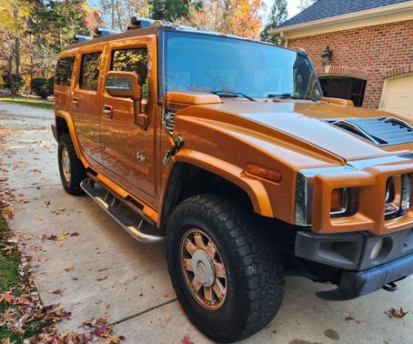 Orange 2006 Hummer H2 Base